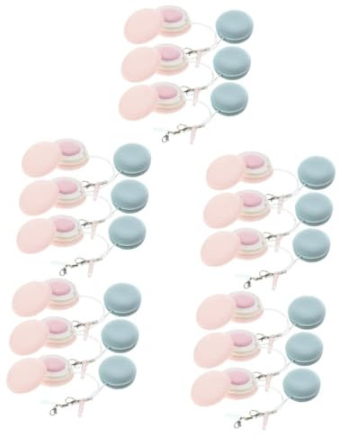 TOKIDNY 30pièces Chiffons De Nettoyage Macaron Pour Écrans Et Lunettes Lingettes Nettoyantes Et Portables Avec Lanière Sans Rayures Ni Traces