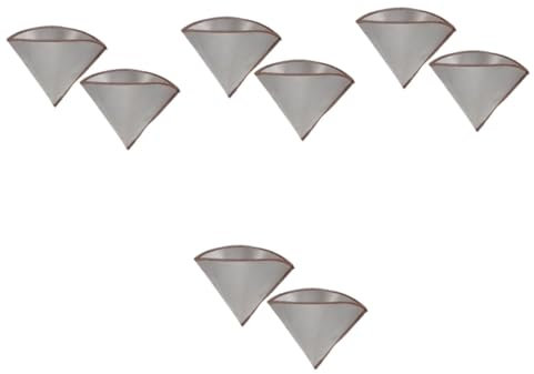 Gatuida 8piezas Filtros De Café Reutilizables Inoxidable De Para Espresso y Café Manual Sin Dinero y Reduce Residuos Para Cafeteras