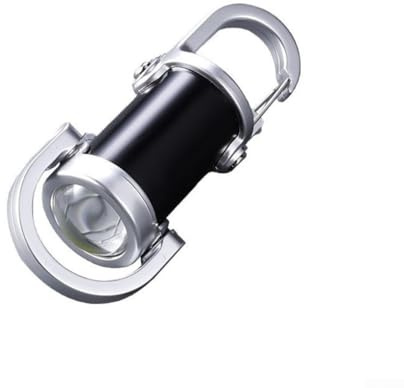 Mini Lampe de Poche Porte-clés Rechargeable USB étanche avec Fonction de Chargement - Plusieurs Modes pour Le Camping, la randonnée, la Recherche et la Marche