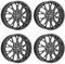 4x Dotz Felgen Fuji grey 8.0Jx19 ET48 5x114.3 kompatibel mit KIA Carens Ceed E-Soul EV3 EV6 Niro Optima Pro Ceed Proceed Sorento Soul Sportage