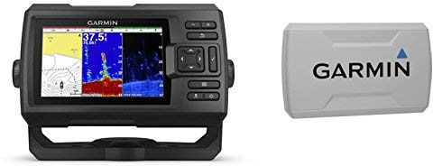 Garmin STRIKER Plus 5cv with CV20-TM Transducer and Protective Cover, 5 inches 010-01872-00