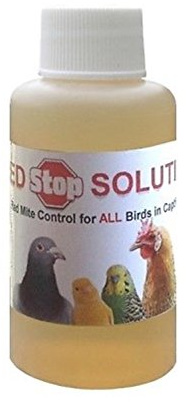 Moondown Farm Red Stop Solution 250ml Red Mite Control in Water for Poultry, Aviary Birds