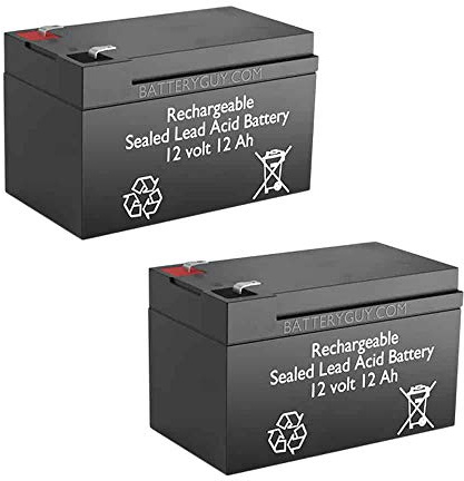 BatteryGuy Pride Travel Pro 3-Wheel Scooter Replacement Battery - BatteryGuy Brand Equivalent (High Rate - Qty of 2)