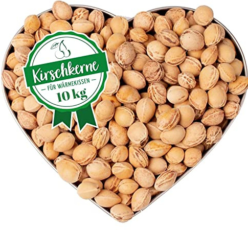 HERBALIND Kirschkerne lose für Wärmekissen 10kg in Premium-Qualität, zur Kissenfüllung für Wärmekissen - schonend gereinigt ohne Chemie