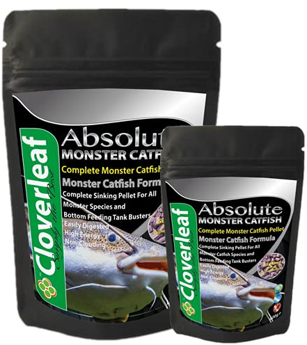 Cloverleaf 600g Absolute 49% High Protein Sinking Monster Catfish Pellet Food