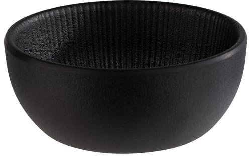 APS 85270 Ciotola -NERO- in nero, Ø 8,5 cm, altezza 3,5 cm, 0,1 litri