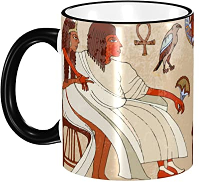 Tazas De Cerámica 330ml, Antiguo Egipto Faraones Egipcios Tazas Graciosas Mujeres Tazas De Vajilla Decorativas Tazas De Té, Para Deportista, Café, Oficina