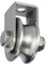 KCNOFNC Polea de inversión con 2 rodamientos de bolas, acero inoxidable, polea para cuerdas de 12 mm, cable de acero, capacidad de carga 500 kg