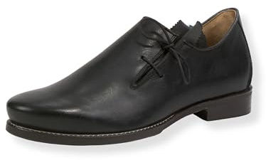 Stockerpoint Men's Watson Oxford Shoe, Black waxed, 8 Men