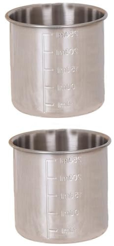 Zghhc 2 Stück Edelstahl-messbecher, Japanischer Reis-messbecher, Reiskocher, Messbecher, Reisbecher Für Trockene Und Flüssige Zutaten