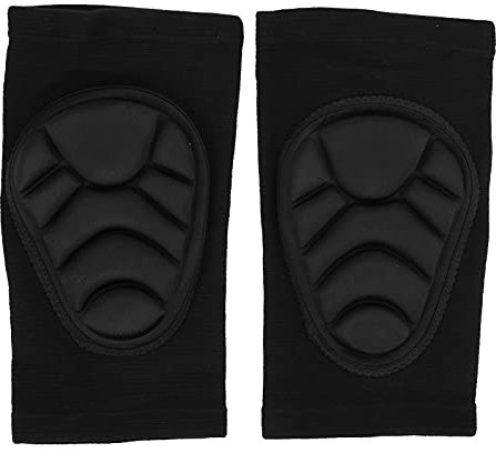 Nimomo Protective Knee Pads Protective Knee Pads, 1 Pair Thick Sponge Anti-Slip Knee Sleeve Guards for Multi Sports, Comfortable Support, Adjustable Fit
