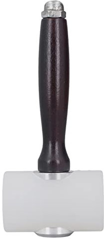 Wooden Handle Nylon Hammer, Nylon Leather Carving Hammer, Nylon Leather Carving Hammer Wooden Handle Mallet Printed Leathercraft, Hammermallet