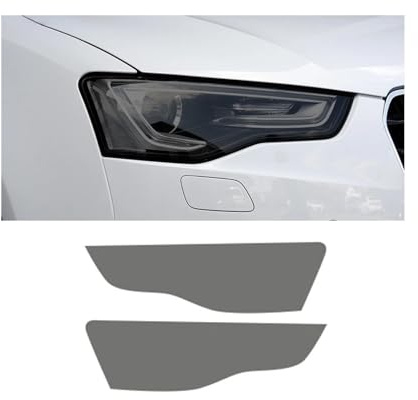Pellicola protettiva per fari auto Per A5/S5/RS5 2011-2016 Adesivo per faro nero trasparente trasparente per faro di protezione pre-taglio