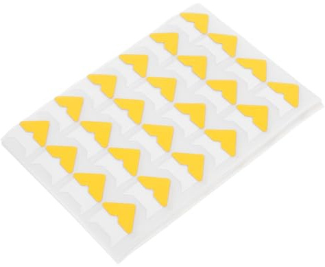 Anneome 10 Blatt Vintage Fotoecken Selbstklebende Ecken für Scrapbooking und Fotoalben Retro Goldene Aufkleber für DIY Projekte Themen