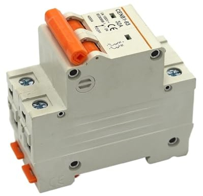 CHOUXUANGA Interruttore Automatico, Interruttore Automatico in Miniatura Interruttore Solare 2P 1000V 63A for impianto fotovoltaico Solare Interruttore Magnetico Termico(40a)