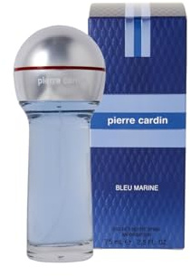 Pierre Cardin Eau de Toilette Homme Bleu Marine Oriental Boisé 75ml | Eau De Toilette Femme - Fruitée - Mandarine & Musc - Vaporisateur 50 ml