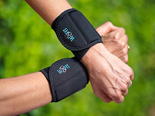 W8FIT Adjustable Wrist Weights 1 LB PAIR (1/2 lb each) Medium 6 - 8
