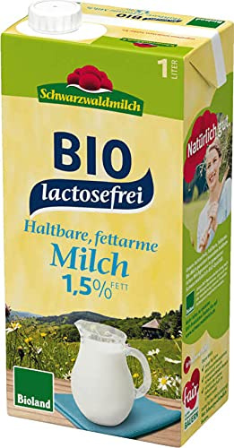 1,5% laktosfri mjölk BIO 1 l Schwarzwaldmilch