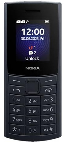 Nokia 110 (Dual Sim – 1,77 Zoll – 4 MB) Schwarz