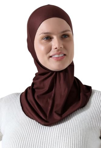 ihvan online, Hijab Unterkappe, Nackenabdeckung Unter Kopftuch Hijabs, Kopfbedeckungen für Frauen, Muslimischer Turban
