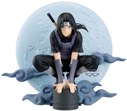 Banpresto Itachi Uchiha Naruto Shippuden, Memorable Saga Special Actionfigur, 13 cm, BP29614P, Mehrfarbig, Sammelfigur, optimal für Anime-Fans