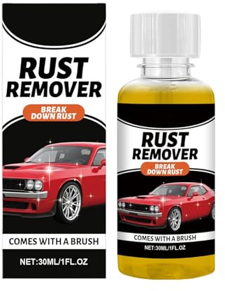 Generisch Eliminador de óxido para automóviles, 30 ml, accesorios de limpieza para automóviles, removedor de óxido altamente resistente para herramientas de metal, para vehículos de motor, caravanas