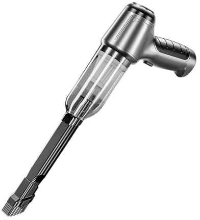 mophrati Efficienza per la pulizia di routine Aspirapolvere portatile a Per secco e umido ABS Aspirapolvere per auto portatile senza fili Aspirazione potente