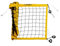 RomiSport Pro Pcv - Rete da pallavolo Adulti (unisex), Giallo, 8,5 m -