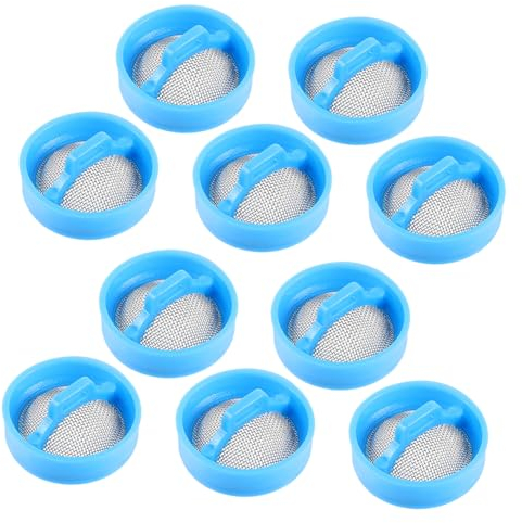 Housoutil Filtro Ingresso Lavatrice, 10 Pz Filtri Acqua Lavatrice, Filtro Acqua per Lavatrice, Schermi Di Ricambio Lavatrice Della Macchina Valvola Di Ingresso