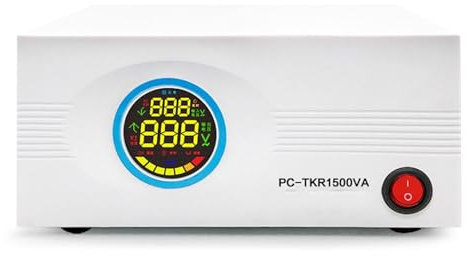 YOIUTRGDK Regolatore di Tensione Automatico 1500W/2000W ad Alta Potenza, stabilizzatore di Tensione 220V for Piccoli elettrodomestici(1500W)