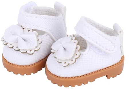 Mikovivi Mini scarpe per bambole, 17 cm, accessori eleganti per bambole da 17 cm