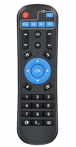 Telecomando di ricambio per Android TV Box T95, T95H, T95Q, T95MAX, T95Z Plus, T95K T95V T95U T95W Pro, T95 X2, Q Plus, X96, H96, MX1, MX10, T9, X88, HK1BOX, HK1MAX
