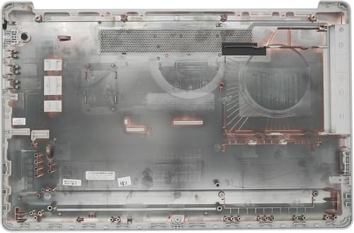 Lyinsen Replacement Laptop Bottom Case Base Lower Cover Housing Assembly Part 17.3 for HP Pavilion 17-by 17-CA 17Z-by 17Z-CA 6070B1308207 L22508-001 D Lid Silver
