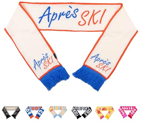 Fisura – Winter Beige After Ski-budskap Dam Sjal Original vändbar stor mjuk varm lätt halsduk med fransar 150 cm Vintertillbehör