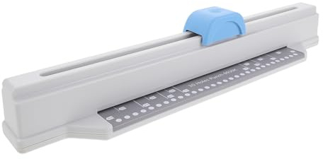 TOKIDNY 5 hojas Perforadora Manual para Papel Herramienta Metálica Portátil para Cuadernos Espiral y Archivadores Capacidad Diseño Compacto y Fácil Uso Oficina y Escuela