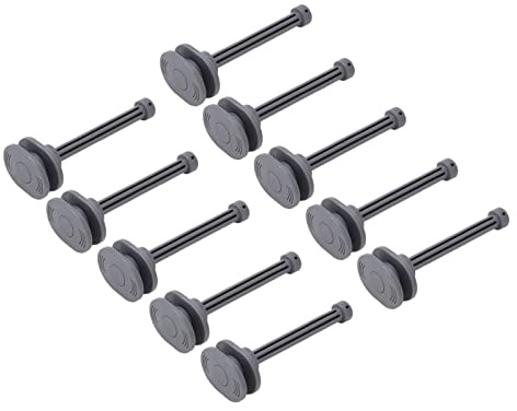 Aramox Pasta Saldante ABS Tipo Siringa Olio per Saldatura 10 Pezzi Controllo Ergonomico del Flusso Design a Spinta Semplice per Utenti di Riparazione di Saldatura