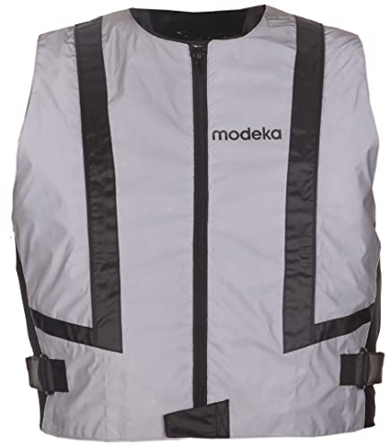 Modeka Doc Silver Warnweste | Hohe Sichtbarkeit