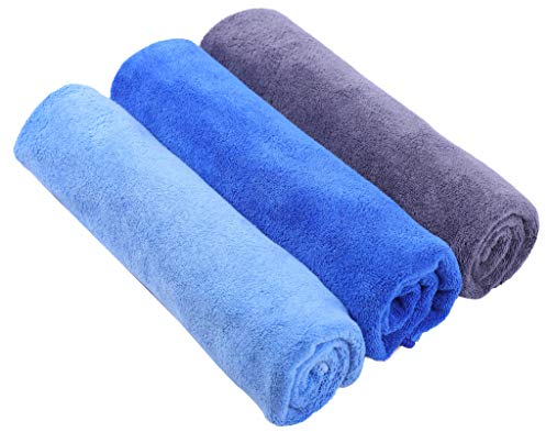 BW&HM Asciugamano Palestra Telo Palestra Asciugamani da Fitness Sport Per Uomo Donna Asciugatura Rapida 40x80 cm 3 Pezzi