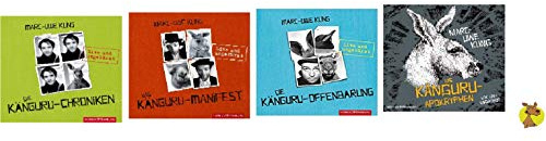 Geschenkidee Band 1 bis 4 der Känguru Satire als Hörbuch von Marc Uwe Kling 1. Die Känguru Chroniken & 2. Das Känguru Manifest & 3. Die Känguru Offenbarung & 4. Die Känguru Apokryphen