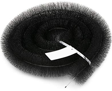 Forega - 40m Dachrinnenbürste 10cm Ø, 400см, 10 Stück | UV-beständig | Laubschutz | Marderschutz, Regenrinne | Einfache Installation |Solarpanel-Schutz