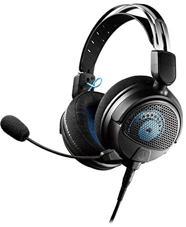 Audio-Technica ATH-GDL3BK Open-Back Gaming Headset, Black