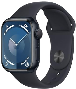 Apple Watch Series 9 GPS - 41mm - Boîtier Midnight Aluminium - Bracelet Midnight Sport Band - S/M