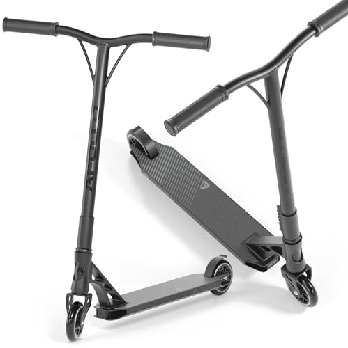 Apollo Genesis Pro X Stunt Scooter Kinder ab 6 Jahre, ABEC 9, 110mm Wheels | High End Stuntroller mit Alu Deck & ABEC 9: Stunt Roller Kinder ab 6/8/10 & Erwachsene, Freestyle, Competition
