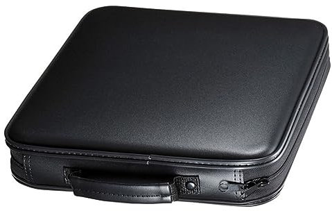Warmhm Cd-Aufbewahrungstasche Kapazität Film-cd-Halter Tasche DVD Aufbewahrungsbox Mit Griff Schutzhülle Für Auto Und Zuhause Lagerung Fall