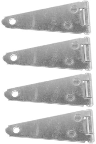 FUNOMOCYA 4stücke Hochleistungsscharniere Für Zauntorbausatz Schwerlastscharniere Mit Verzinktem Material Geeignet Für Außenbereich Und Hohe Tragkraft