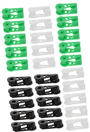 FONDOTIN 30stücke Pflanzenbieger Clips Verstellbar Pflanzenbieger Zur Pflanzenformung Für Orangenbäume Sowie Obst Gemüsepflanzen
