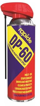 DIOXSTAR DP60 Penetrating Maintenance Spray Paint, Stops Squeaks, Cleans and Protects, Loosens Rusted Parts, Interior & Exterior Use, Nozzle Fitted, 400ml (1 PCS)