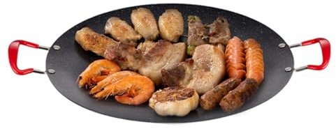 YTGOCN Poêle à barbecue, grill coréen - Poêle de camping pour barbecue,Grill coréen d'intérieur, gril coréen à poignée antiadhésive, de barbecue pour fête à la maison