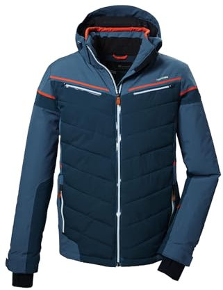 Killtec Herren Skijacke KSW 411, Farbe:dunkelpetrol Melange, Größe:XL