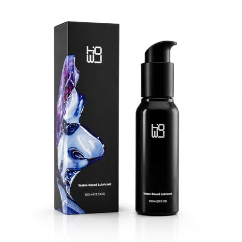 Howl Water Based CBD Lube 100ml | Unflavored Personal Lubricant for Couples & Solo use | Smooth Glide, Non-Sticky | Easy-Rinse Intimate Lubricant | Condom & Toy Compatible Lube Gel